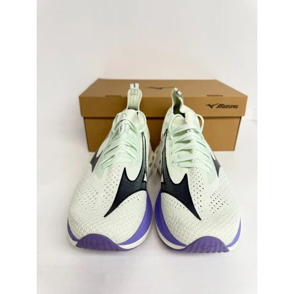-4011 Women's Mizuno Neo Zen Running Shoes Regular Mint/White-US 6.5 - Picture 2 of 5